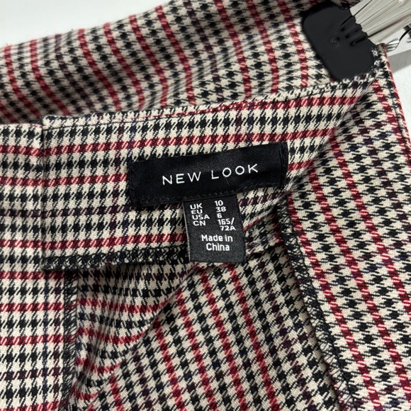 Checkered Mini Pencil Skirt Size 6 - Picture 6 of 7